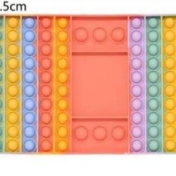 NEW PASTEL POPIT GAME WITH DICE (NO. 1) - Picture 2 of 2
